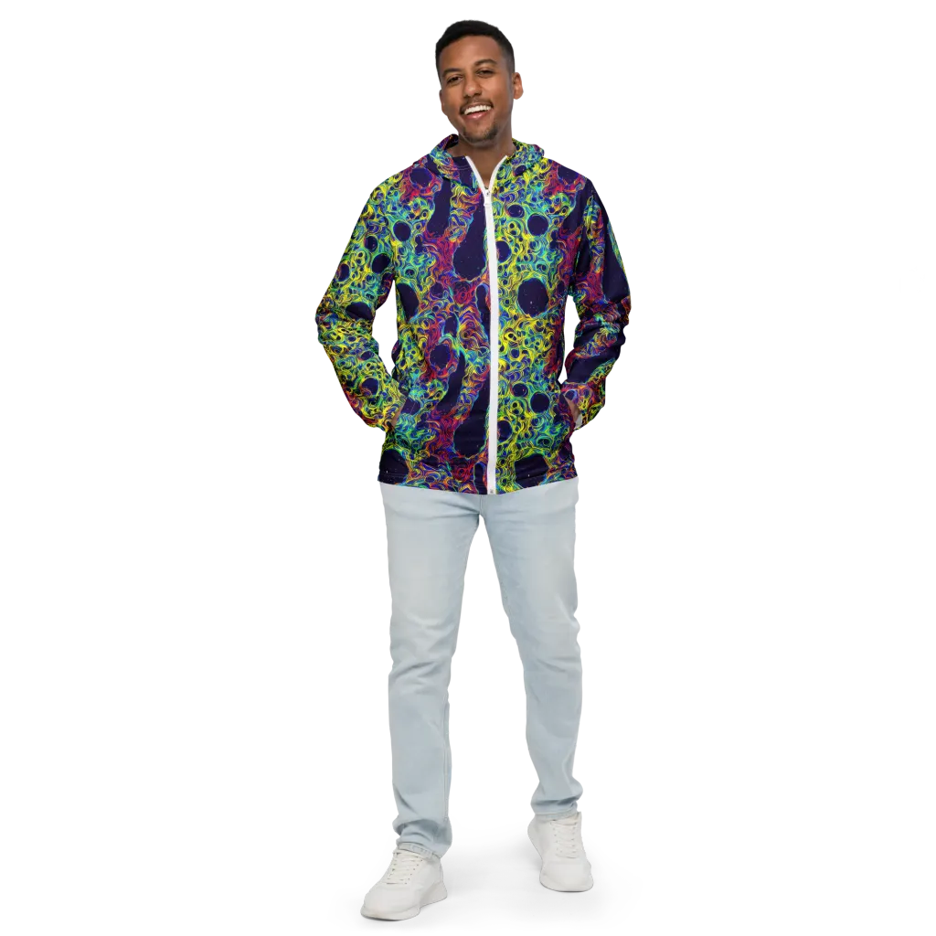 Electric Marrow on Men's Windbreaker — Front