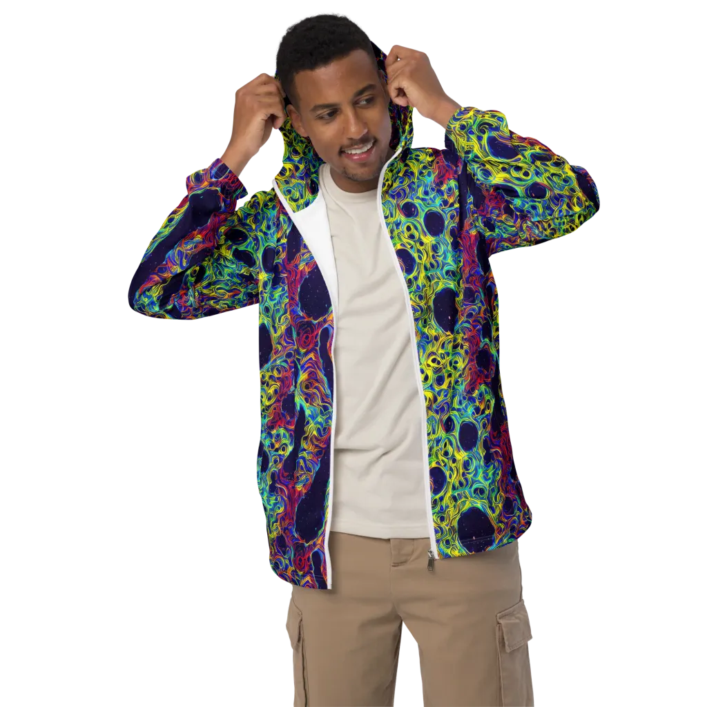 Electric Marrow on Men's Windbreaker — Front