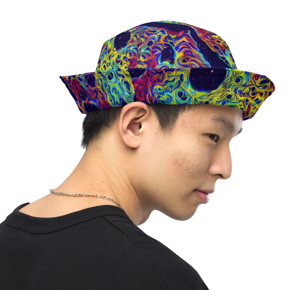 Electric Marrow on Reversible Bucket Hat — Right Outside