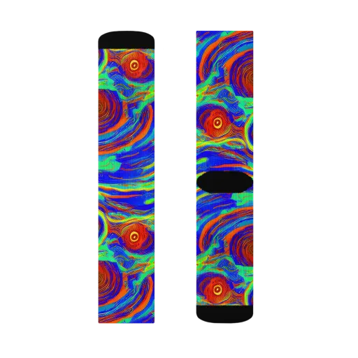 Kaleido Surge on a Socks