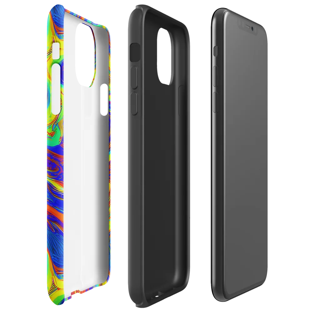 Kaleido Surge on Tough Case for iPhone® — Right