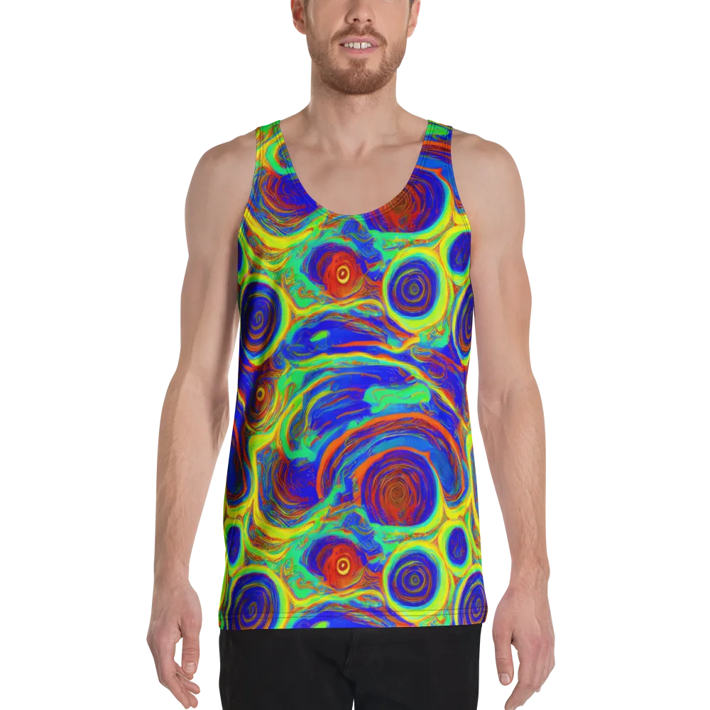 Kaleido Surge on Men's Tank Top — Front