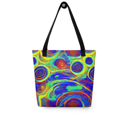 Kaleido Surge on a Tote Bag