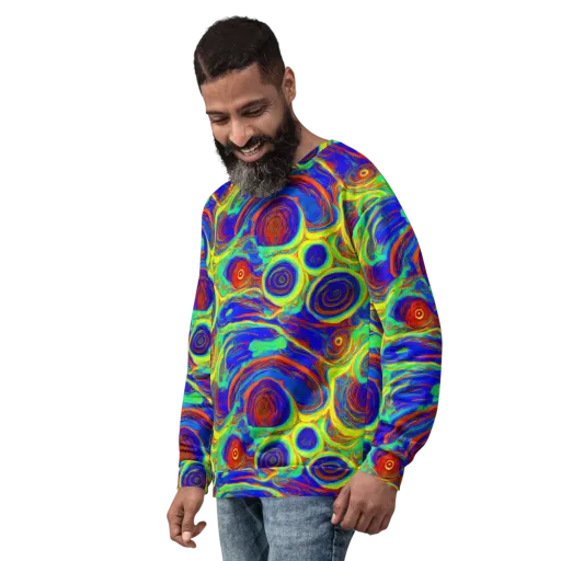 Kaleido Surge on a Sweatshirt