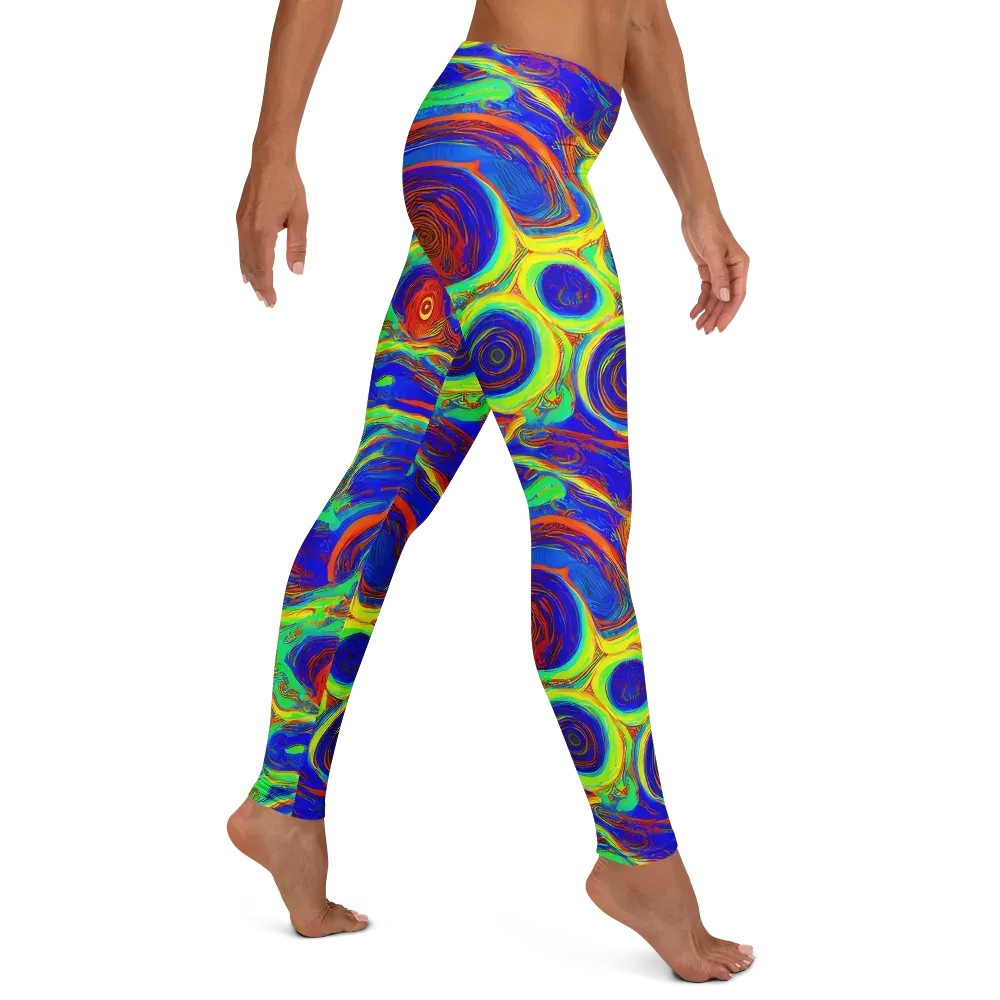 Kaleido Surge on Leggings — Right