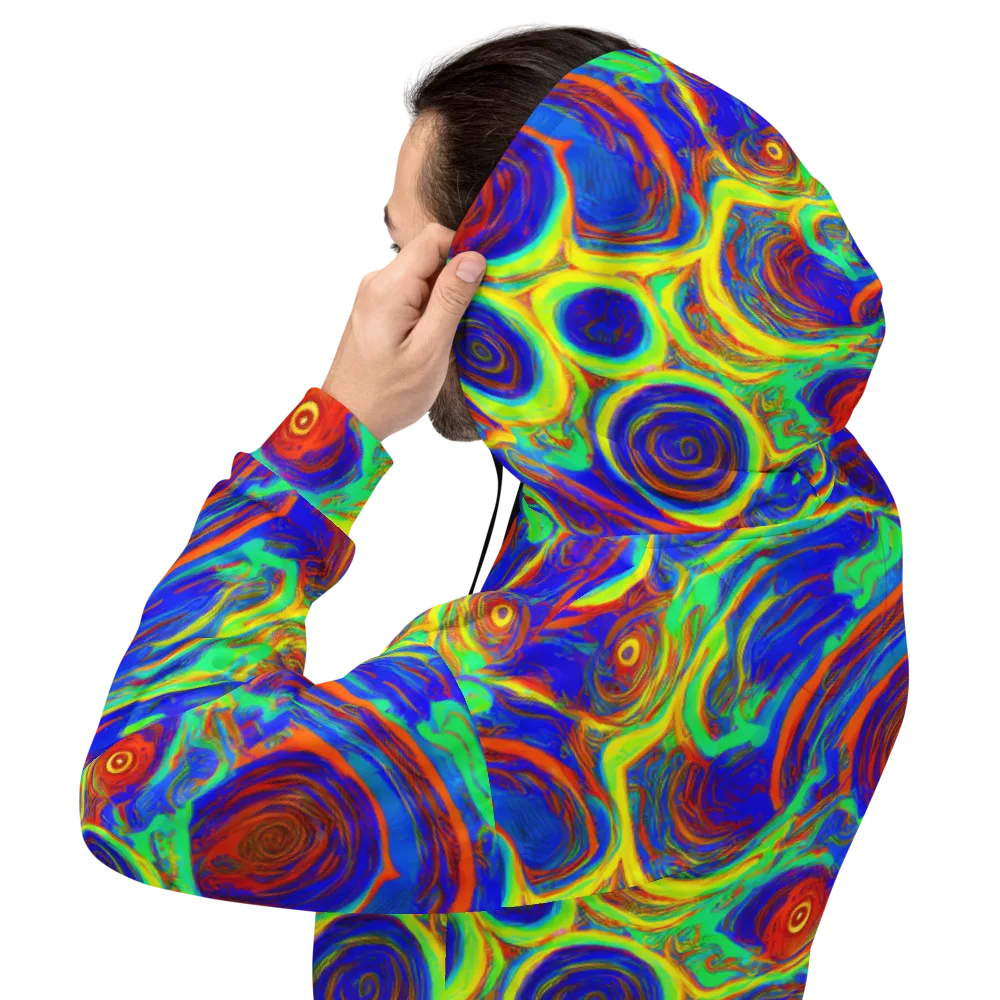 Kaleido Surge on Hoodie — Back