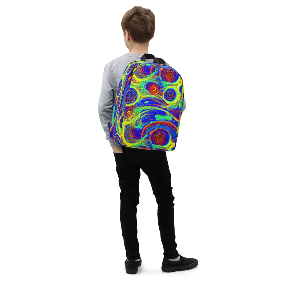 Kaleido Surge on Minimalist Backpack — Right Front