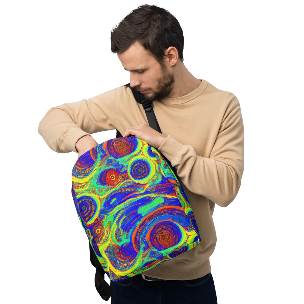 Kaleido Surge on Minimalist Backpack — Front