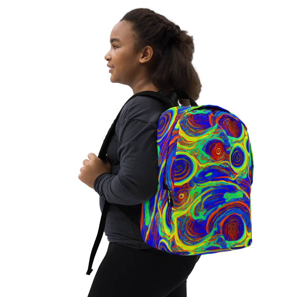 Kaleido Surge on Minimalist Backpack — Right Front