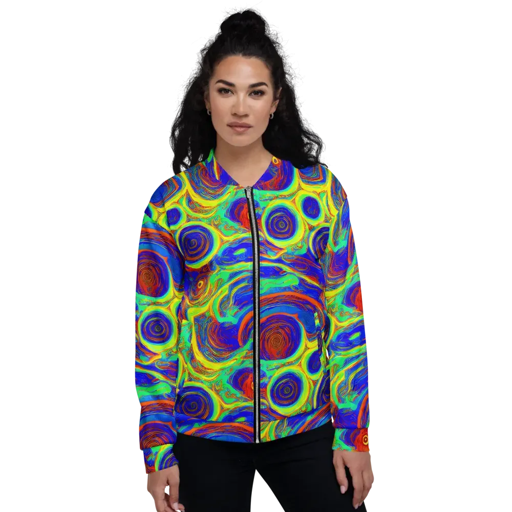 Kaleido Surge on Bomber Jacket — Front