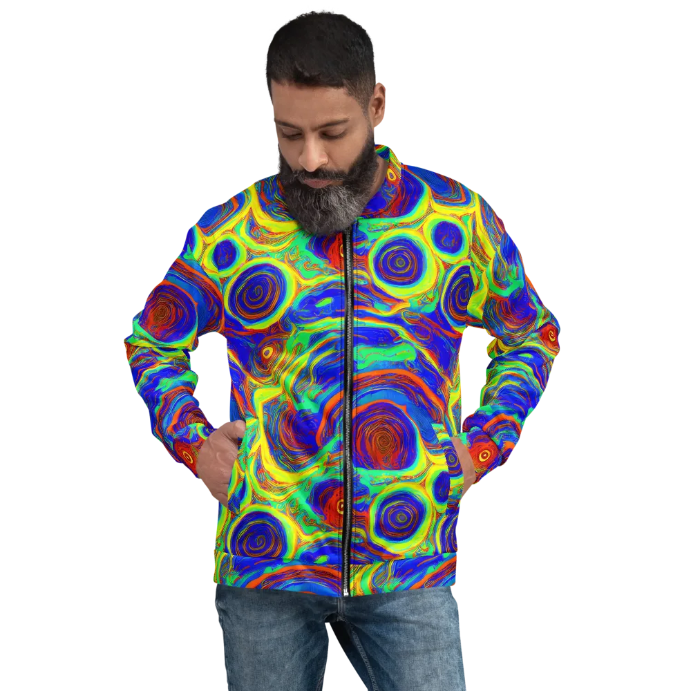 Kaleido Surge on Bomber Jacket — Front