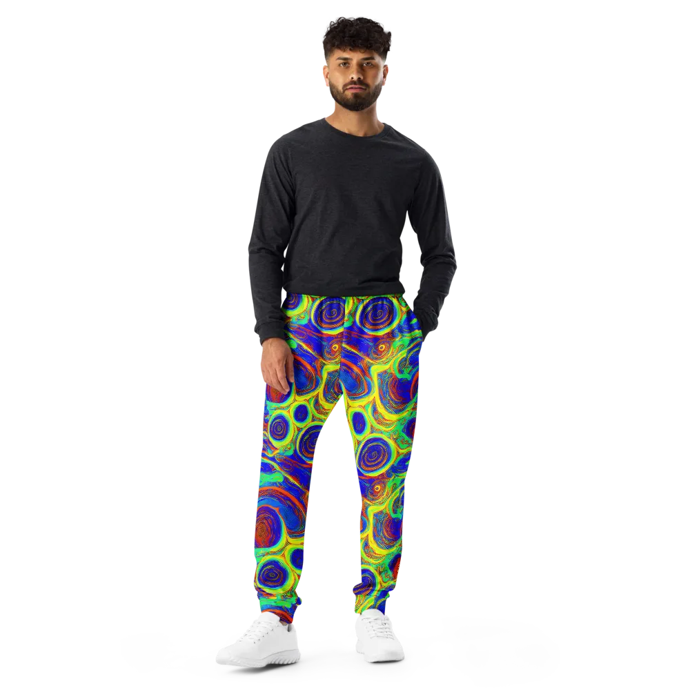 Kaleido Surge on Men's Joggers — Front