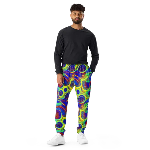 Kaleido Surge on a Men's Joggers