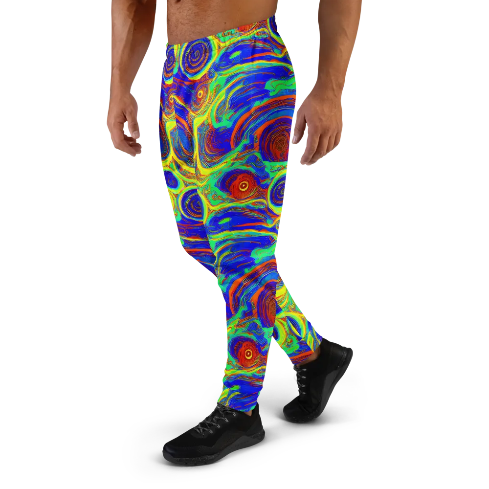 Kaleido Surge on Men's Joggers — Left