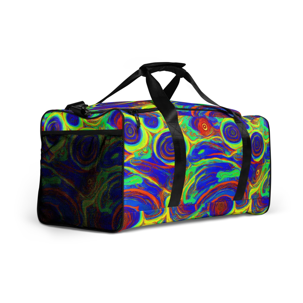 Kaleido Surge on Duffle Bag — Right Front