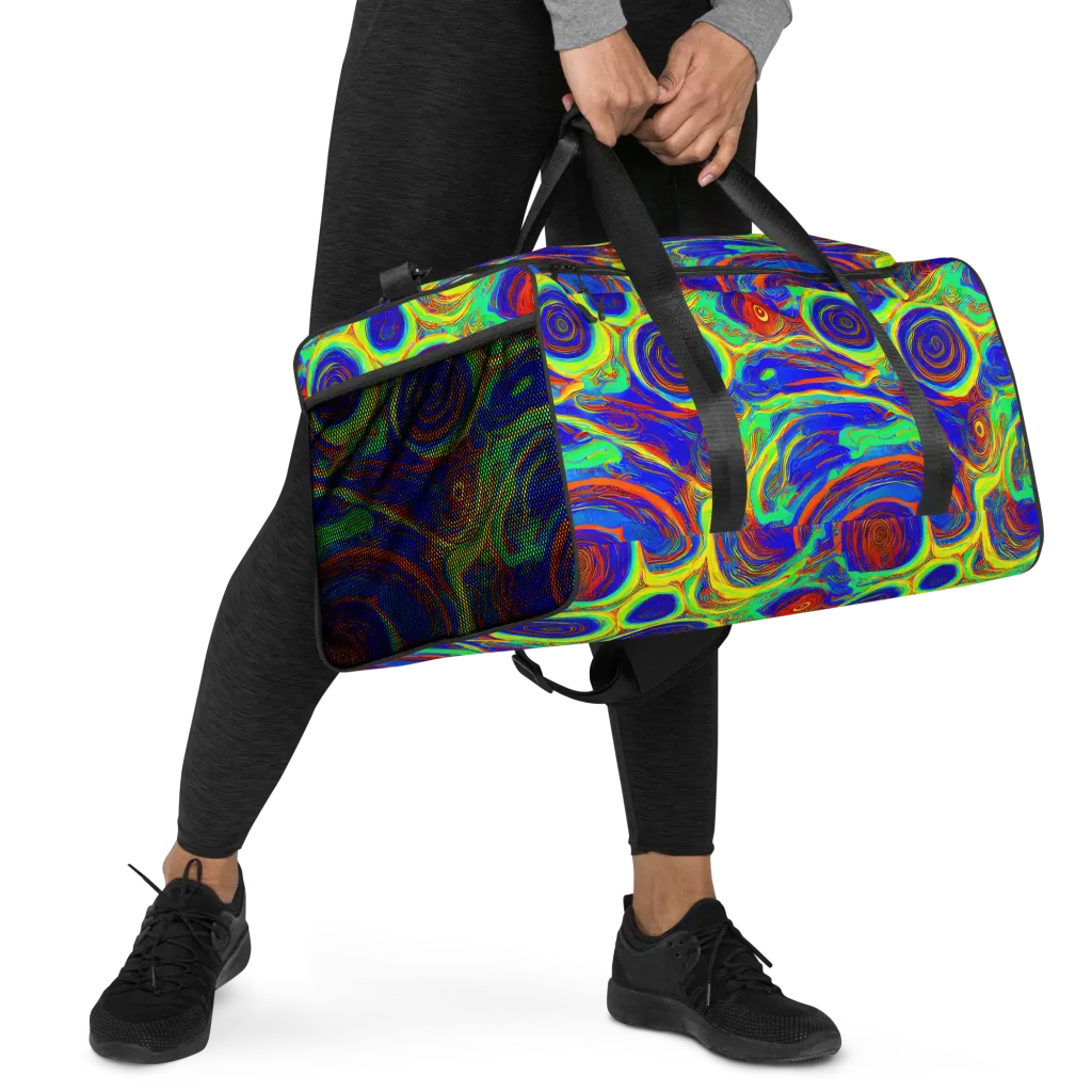 Kaleido Surge on Duffle Bag — Right Front