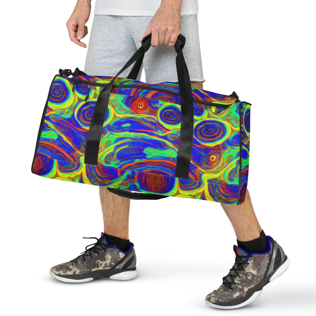 Kaleido Surge on Duffle Bag — Front