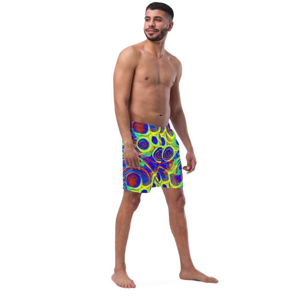 Kaleido Surge on Swim Trunks — Right Front