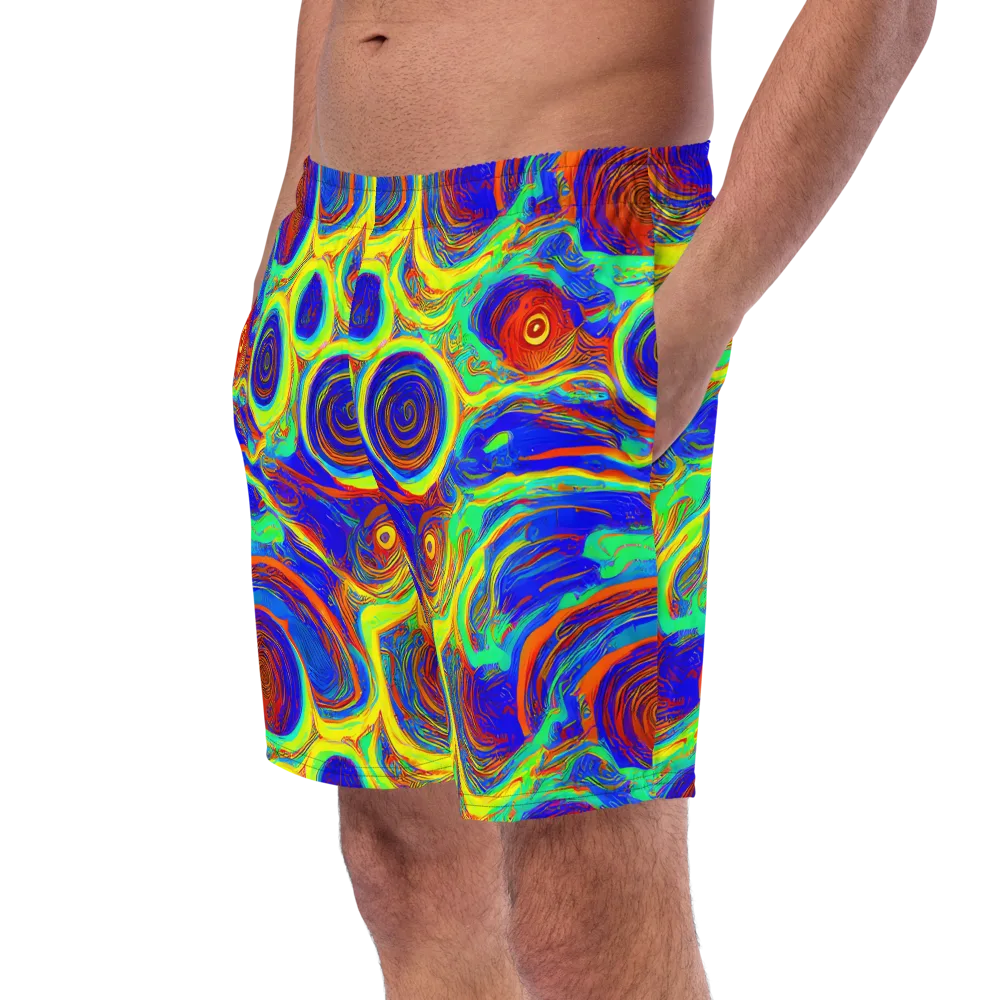 Kaleido Surge on Swim Trunks — Left Front