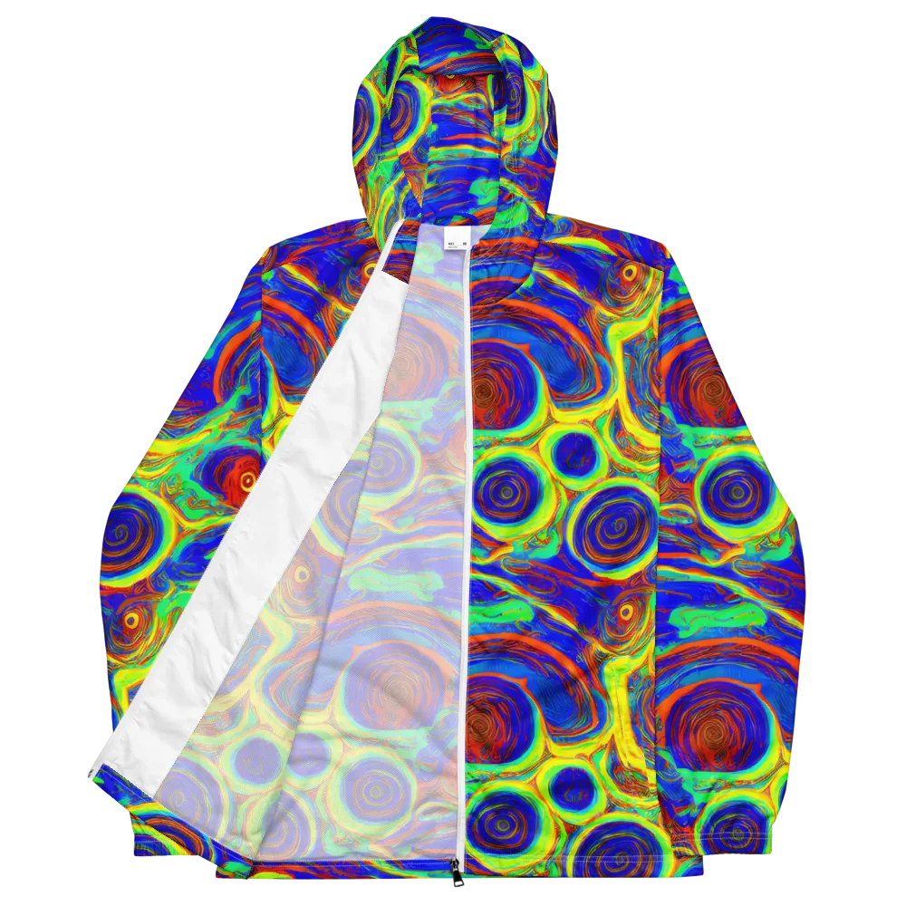 Kaleido Surge on Men's Windbreaker — Front
