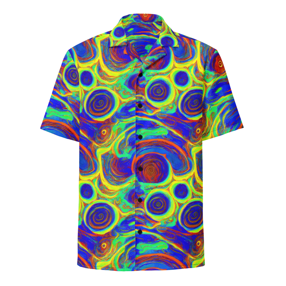 Kaleido Surge on Button Shirt — Front