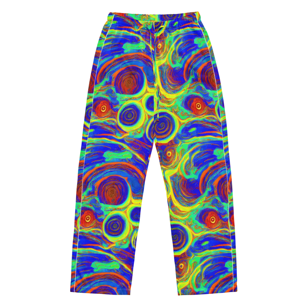 Kaleido Surge on Women's Pajama Pants — Front