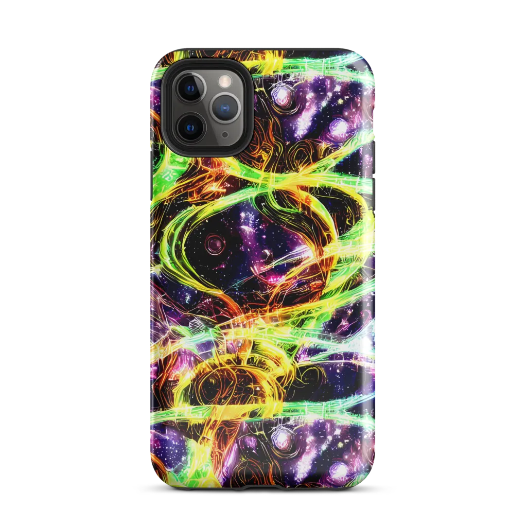 Prismatic Gravity on Tough Case for iPhone® — Front