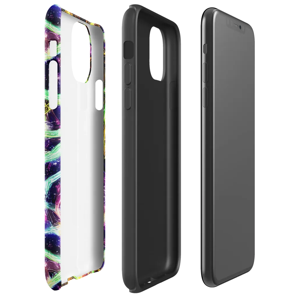 Prismatic Gravity on Tough Case for iPhone® — Right
