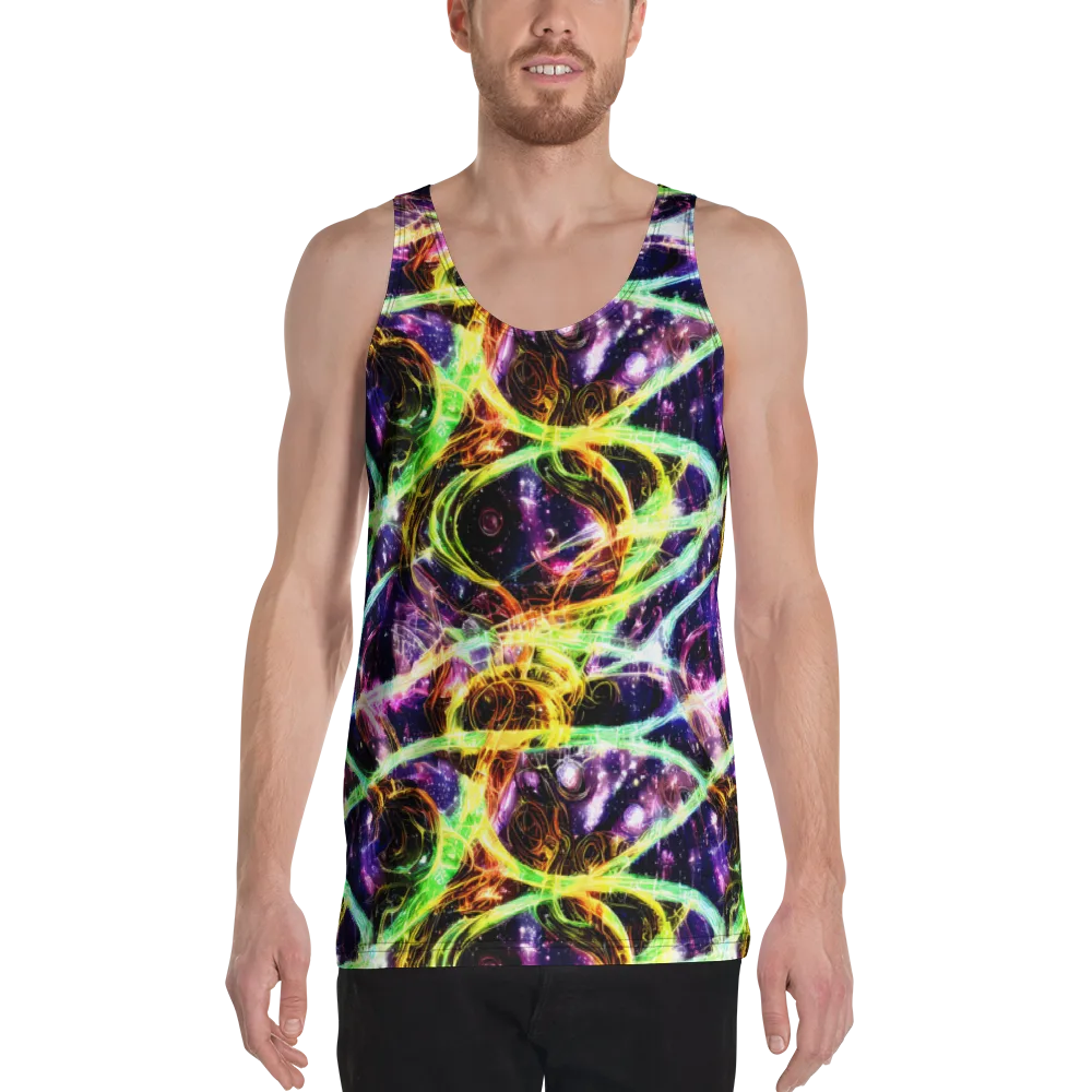 Prismatic Gravity on Men's Tank Top — Front