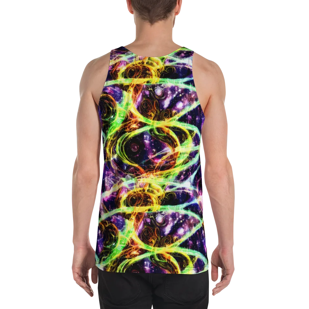 Prismatic Gravity on Men's Tank Top — Back