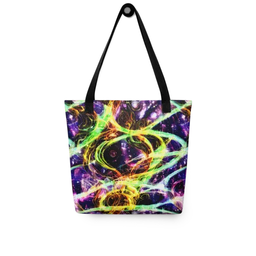 Prismatic Gravity on a Tote Bag