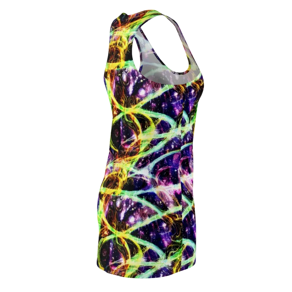 Prismatic Gravity on Racerback Dress — Back Side