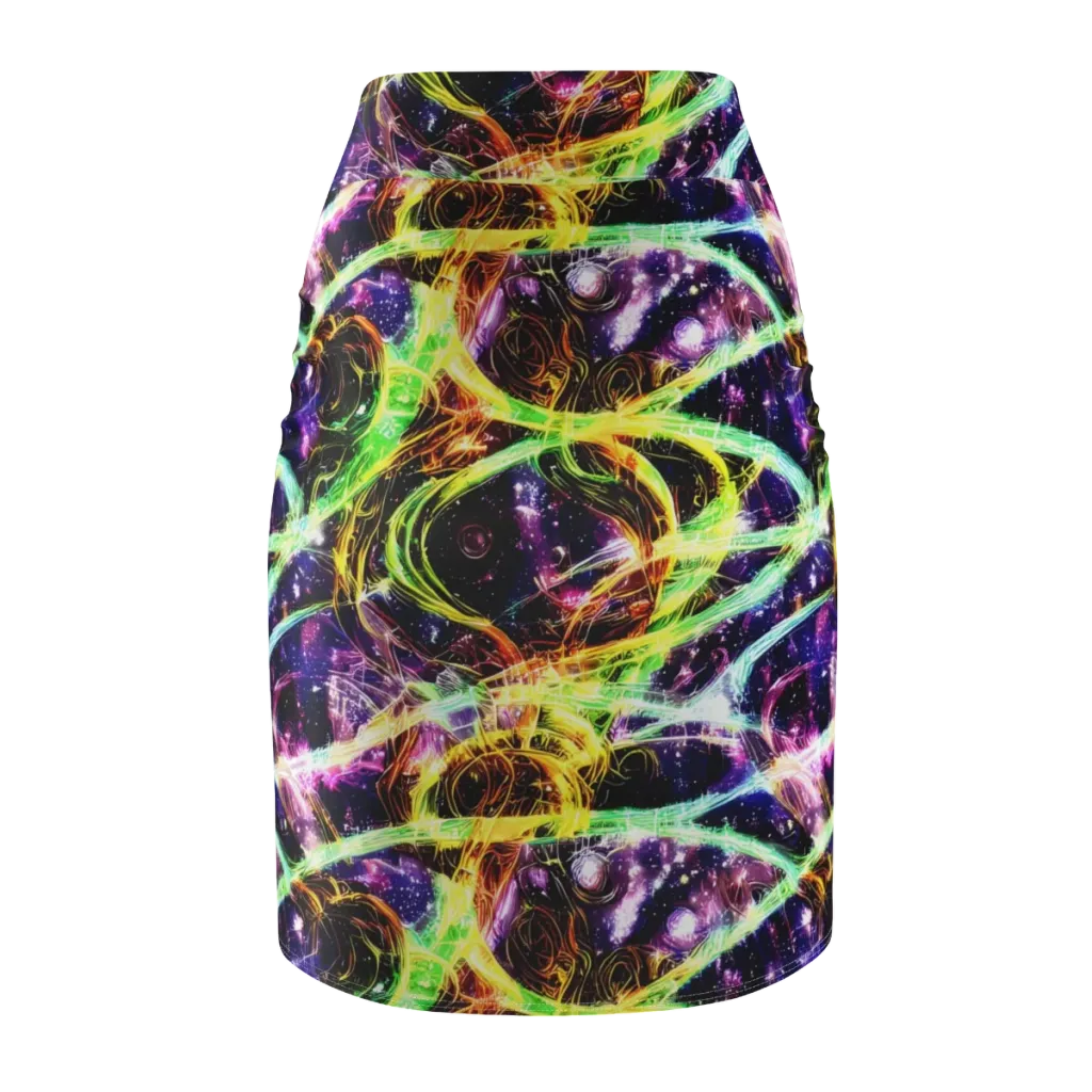 Prismatic Gravity on Pencil Skirt — Back