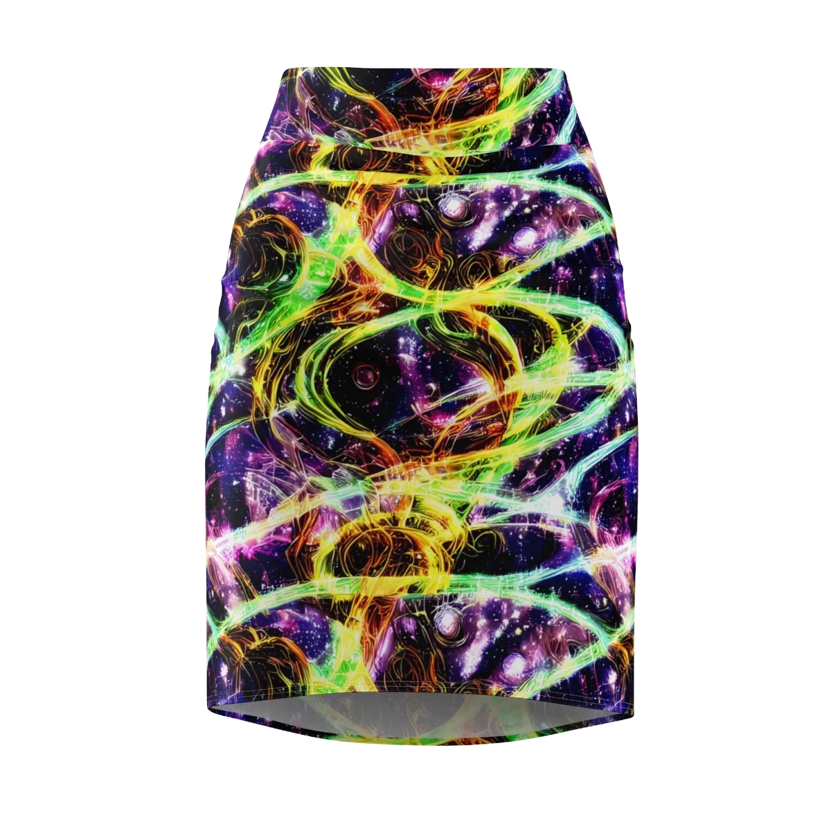 Prismatic Gravity on Pencil Skirt — Front