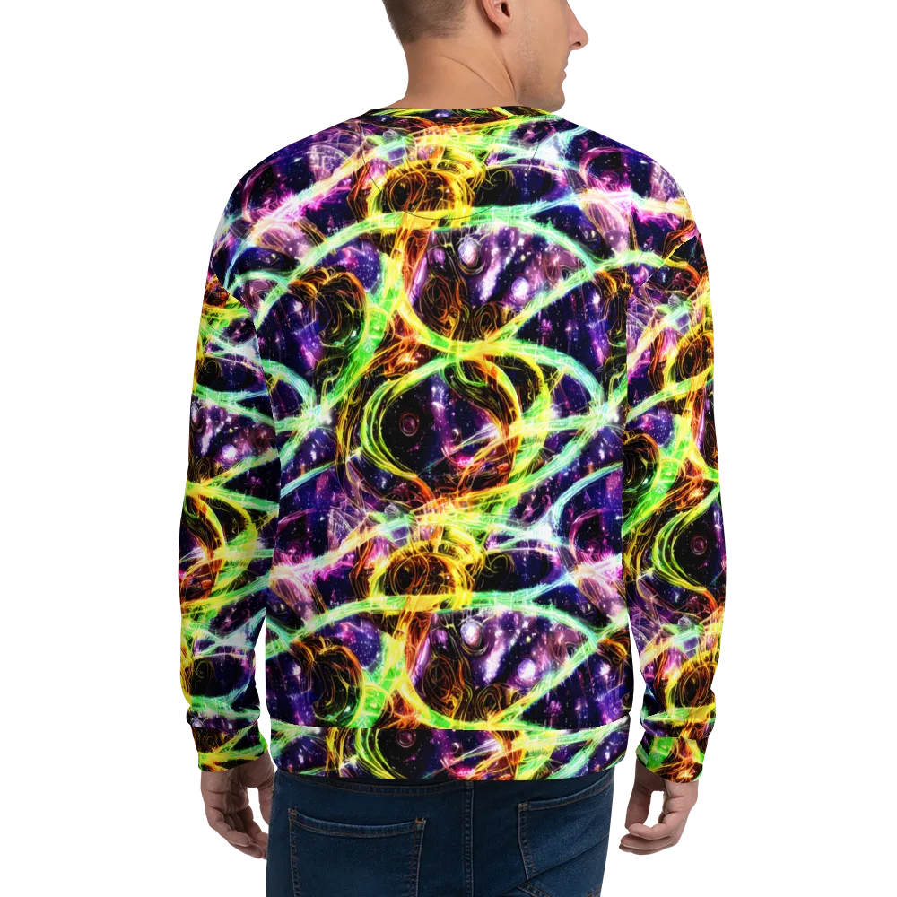 Prismatic Gravity on Sweatshirt — Back