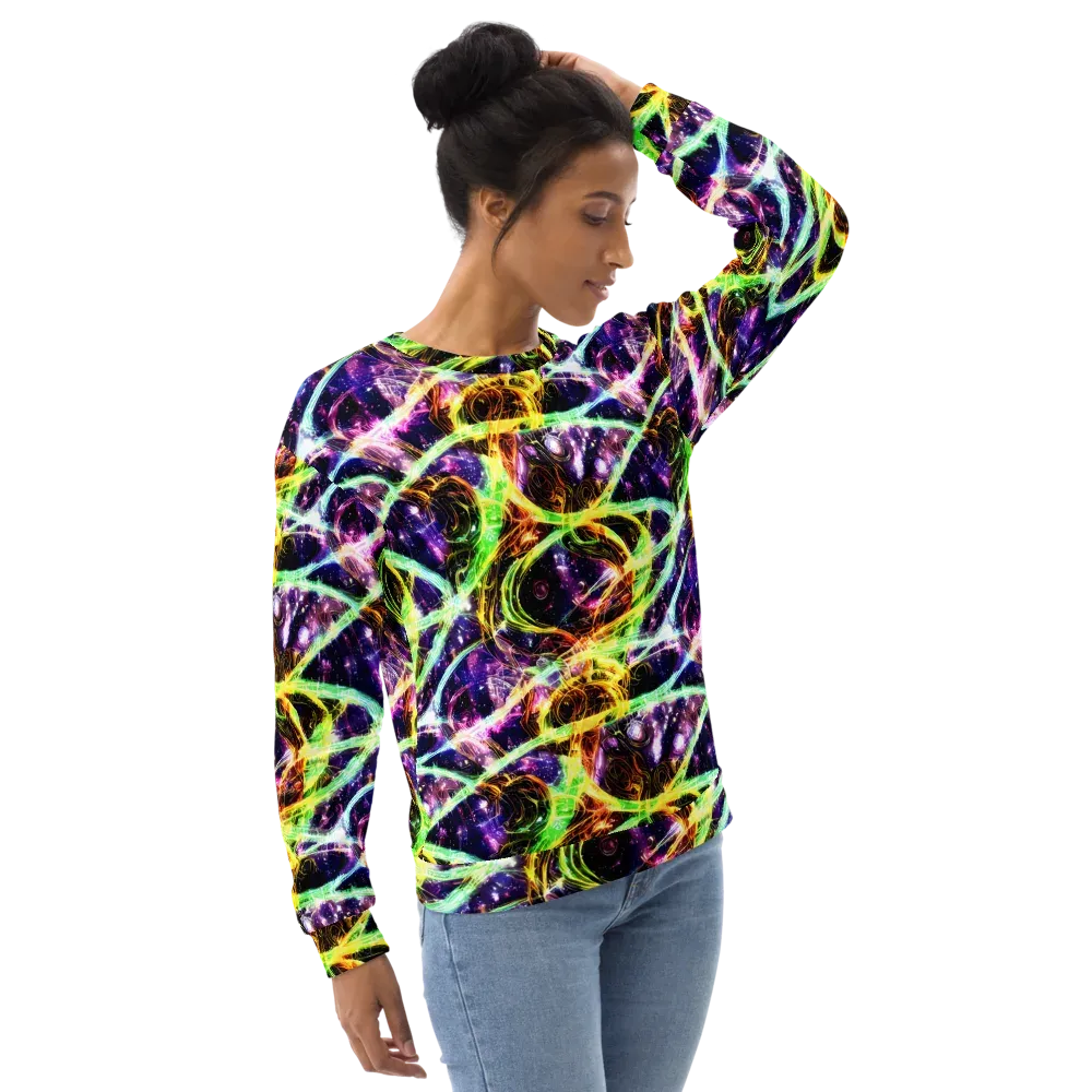 Prismatic Gravity on Sweatshirt — Right Front