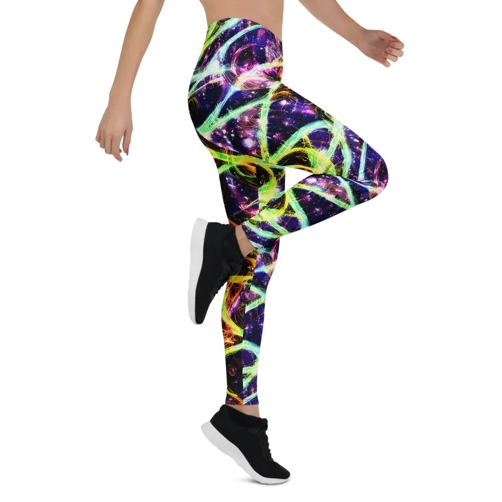 Prismatic Gravity on Leggings — Right