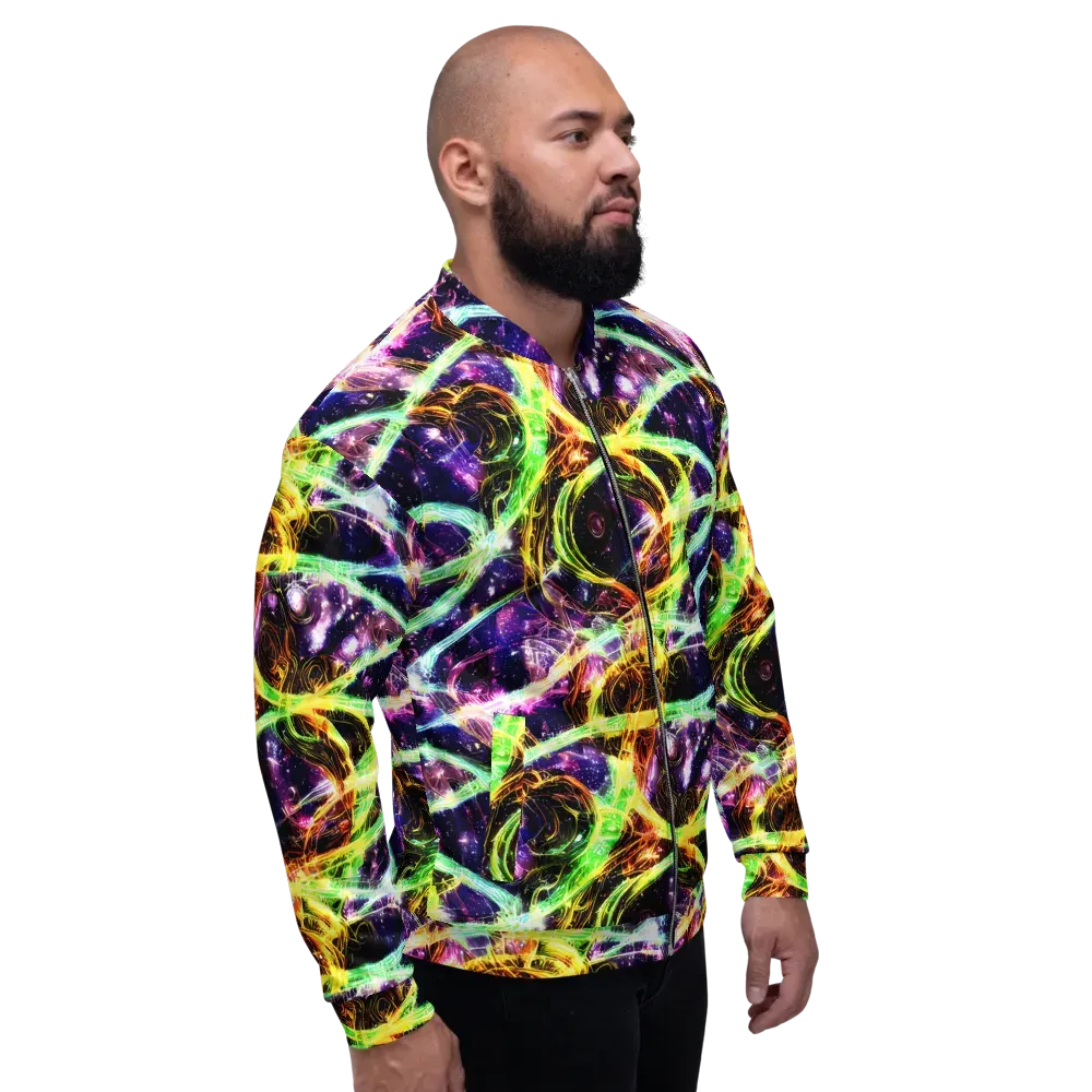 Prismatic Gravity on Bomber Jacket — Right