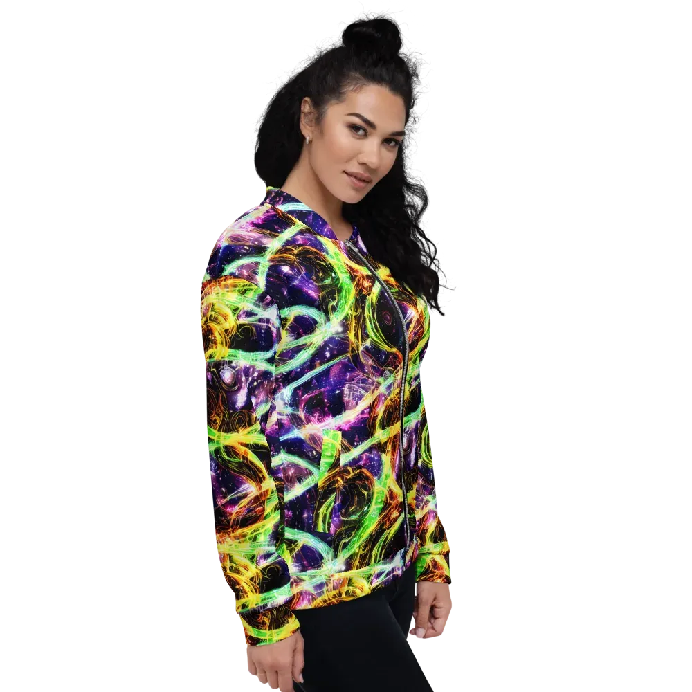 Prismatic Gravity on Bomber Jacket — Right