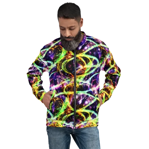Prismatic Gravity on a Bomber Jacket