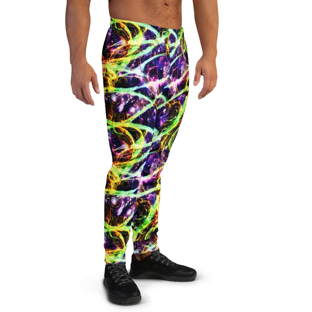 Prismatic Gravity on Men's Joggers — Right