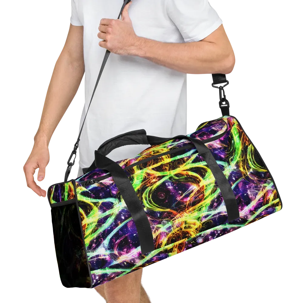 Prismatic Gravity on Duffle Bag — Right Front