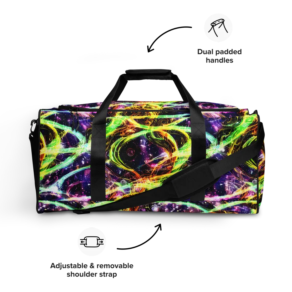 Prismatic Gravity on Duffle Bag — Front