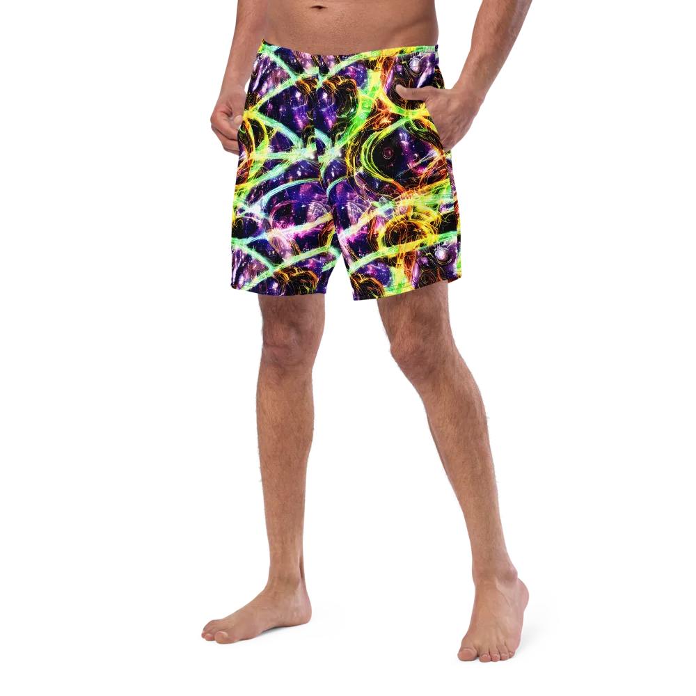 Prismatic Gravity on Swim Trunks — Left Front