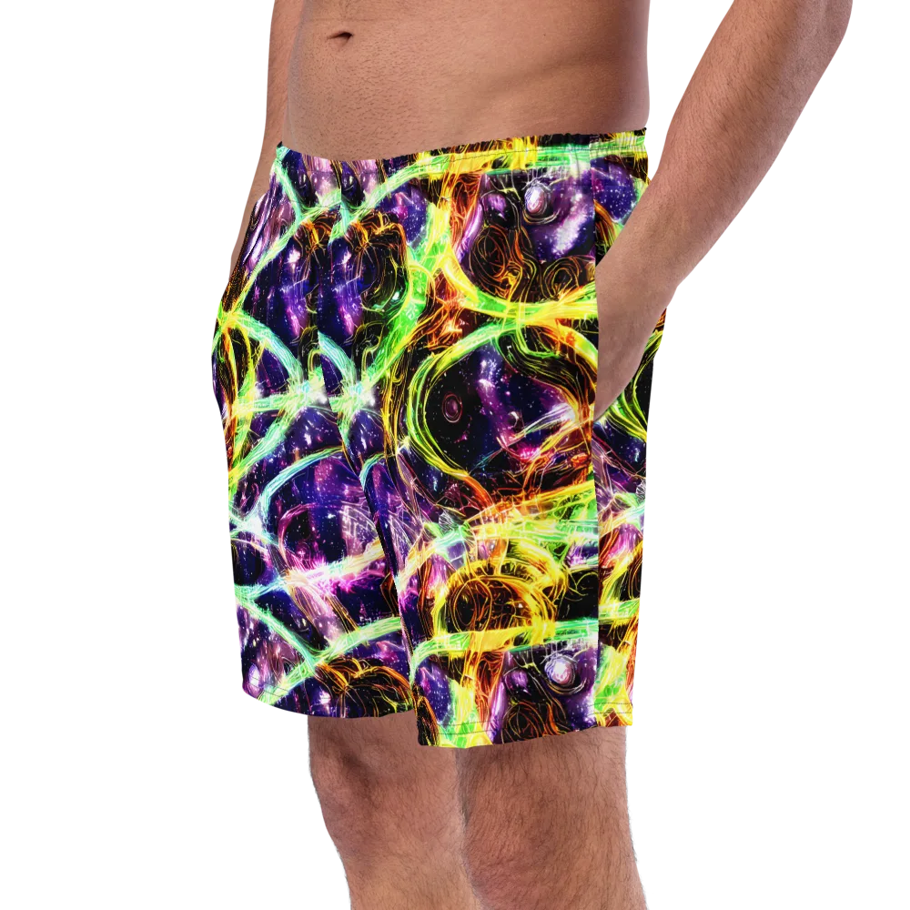 Prismatic Gravity on Swim Trunks — Left Front
