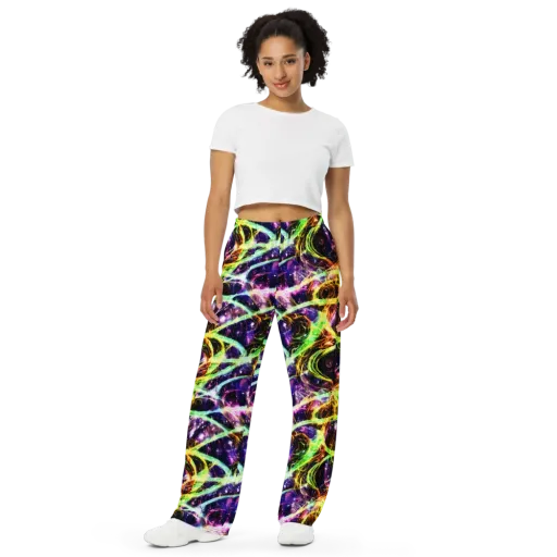 Prismatic Gravity on a Wide-Leg Pants