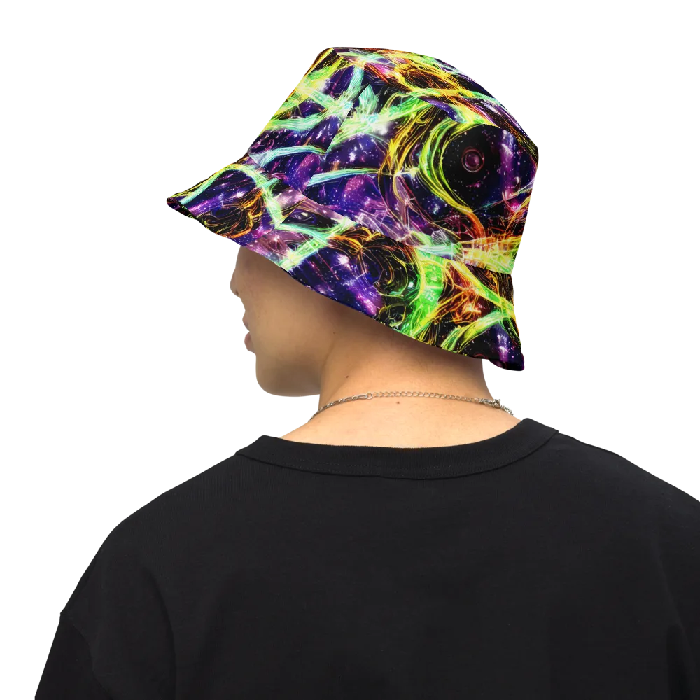 Prismatic Gravity on Reversible Bucket Hat — Back Inside