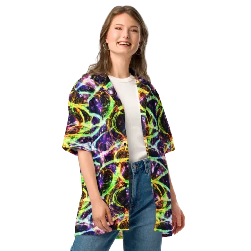 Prismatic Gravity on a Button Shirt