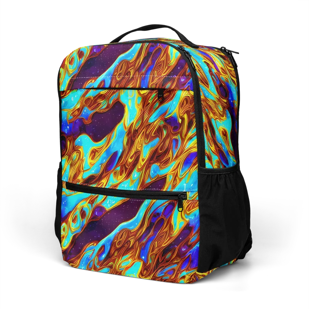 Liquid Supernova on Utility Backpack — Left Front