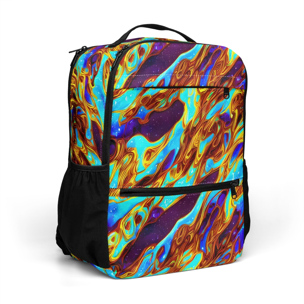 Liquid Supernova on Utility Backpack — Right Front